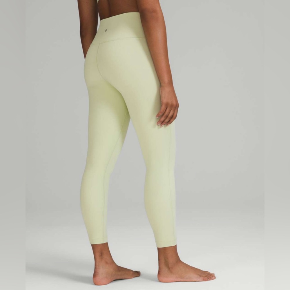 Lululemon NWT Wunder Under High-Rise Tight 25" sz 10 Creamy Mint